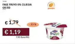 Prezzemolo e Vitale Fage fruyo 0% ciliegia offerta