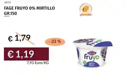 Prezzemolo e Vitale Fage fruyo 0% mirtillo offerta
