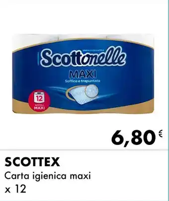 SCOTTEX Carta igienica maxi