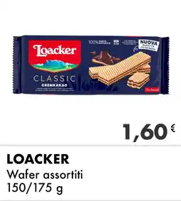 Iper Tosano LOACKER Wafer assortiti offerta