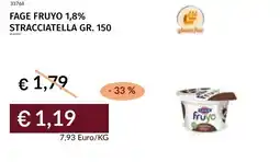 Prezzemolo e Vitale Fage fruyo 1,8% stracciatella offerta