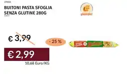 Prezzemolo e Vitale Buitoni pasta sfoglia senza glutine offerta