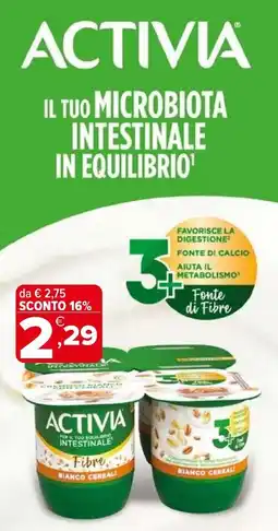 Iperal ACTIVIA il tuo microbiota intestinale in equilibrio' offerta