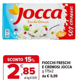 Iperal Fiocchi freschi e cremosi JOCCA offerta