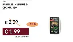 Prezzemolo e Vitale Parma is hummus di ceci offerta