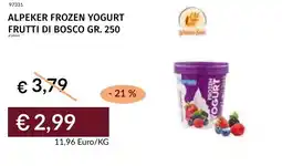 Prezzemolo e Vitale Alpeker frozen yogurt frutti di bosco offerta