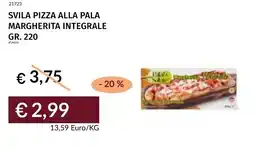 Prezzemolo e Vitale Svila pizza alla pala margherita integrale offerta