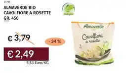 Prezzemolo e Vitale Almaverde bio cavolfiore a rosette offerta