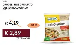 Prezzemolo e Vitale Orogel tris grigliato gusto ricco offerta