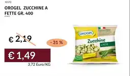 Prezzemolo e Vitale Orogel zucchine a fette offerta
