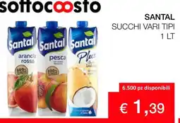 Coop Santal offerta