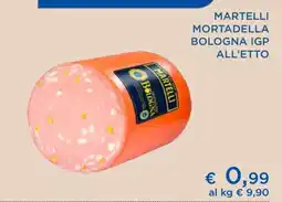 Coop MARTELLI MORTADELLA BOLOGNA IGP offerta