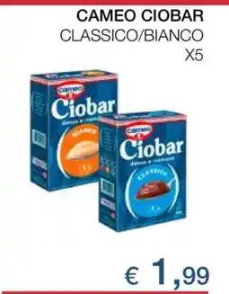 Coop CAMEO CIOBAR CLASSICO/BIANCO X5 offerta