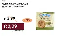 Prezzemolo e Vitale Mulino bianco baiocchi al pistacchio offerta