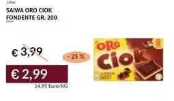 Prezzemolo e Vitale Saiwa oro ciok fondente offerta