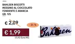 Prezzemolo e Vitale Bahlsen biscotti messino al cioccolato fondente e arancia offerta