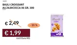 Prezzemolo e Vitale Bauli croissant all'albicocca offerta
