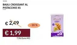 Prezzemolo e Vitale Bauli croissant al pistacchio x5 offerta