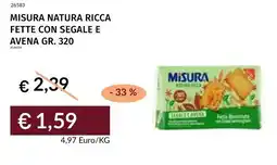 Prezzemolo e Vitale Misura natura ricca fette con segale e avena offerta