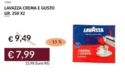 Prezzemolo e Vitale Lavazza crema e gusto offerta