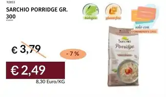 Prezzemolo e Vitale Sarchio porridge offerta