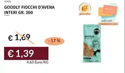 Prezzemolo e Vitale Goodly fiocchi d'avena interi offerta