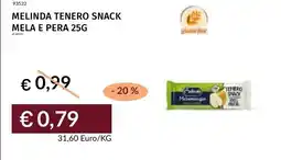 Prezzemolo e Vitale Melinda tenero snack mela e pera offerta