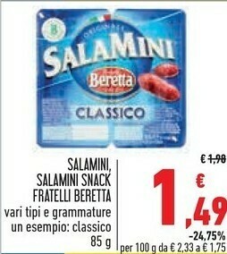Conad City Salame offerta