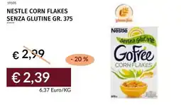 Prezzemolo e Vitale Nestle corn flakes senza glutine offerta