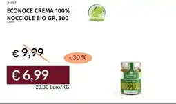 Prezzemolo e Vitale Econoce crema 100% nocciole bio offerta