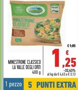 Conad Minestrone offerta