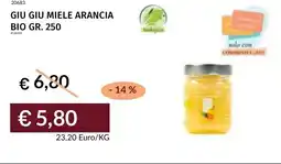 Prezzemolo e Vitale Giu giu miele arancia bio offerta