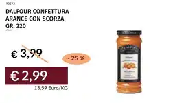 Prezzemolo e Vitale Dalfour confettura arance con scorza offerta