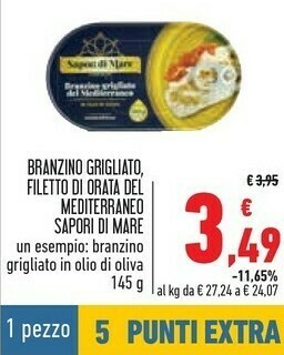 Conad Branzino offerta