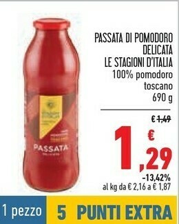 Conad Passata di pomodoro offerta