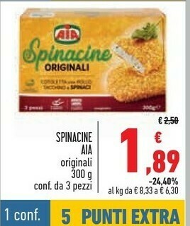 Conad Spinacine offerta