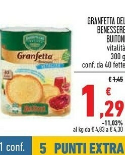 Conad Fette biscottate offerta
