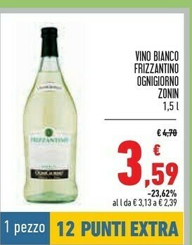 Conad Vino bianco offerta