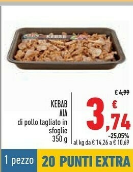 Conad Kebab offerta