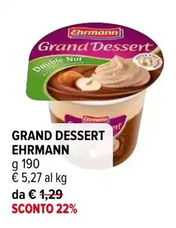 Iperal Grand dessert EHRMANN offerta