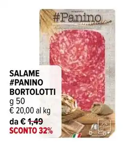 Iperal Salame #panino bortolotti offerta