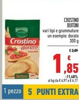 Conad Crostini offerta