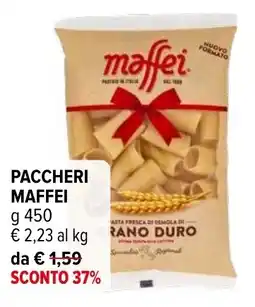 Iperal Paccheri MAFFEI offerta