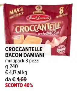 Iperal Croccantelle bacon DAMIANI offerta