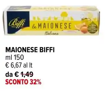 Iperal Maionese BIFFI offerta
