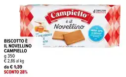 Iperal Biscotto è il novellino CAMPIELLO offerta
