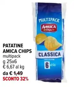 Iperal Patatine AMICA CHIPS offerta