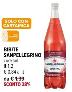 Iperal Bibite SANPELLEGRINO offerta