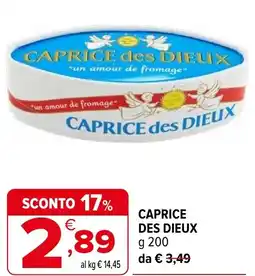 Iperal CAPRICE des DIEUX offerta