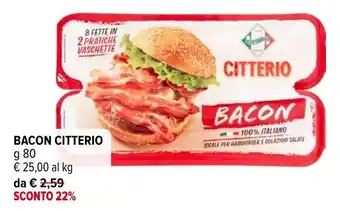 Iperal Bacon CITTERIO offerta